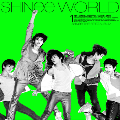 The SHINee World - The 1st Album's cover