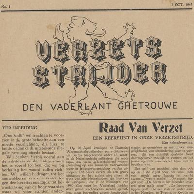 Raad Van Verzet's cover