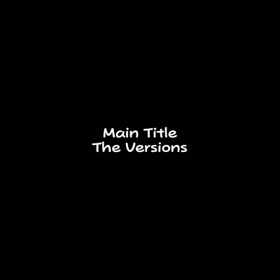 Main Title (From "Paper Mario") By The Versions's cover
