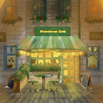 Hometown Cafe By Vens Adams's cover