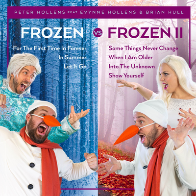 Frozen vs Frozen 2's cover