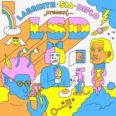 Genius (feat. Lil Wayne, Sia, Diplo & Labrinth) (Lil Wayne Remix) By Lil Wayne, Sia, LSD, Diplo, Labrinth's cover