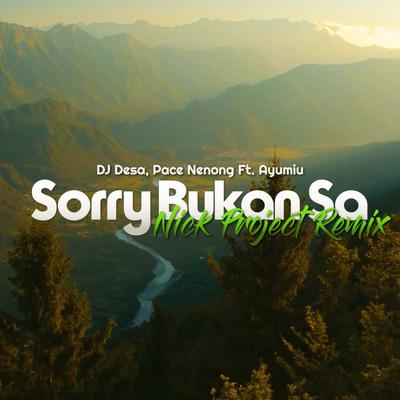 Sorry Bukan Sa (Nick Project Remix)'s cover