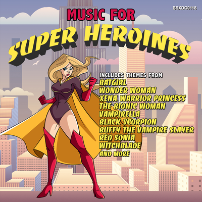 Music For Super Heroines's cover