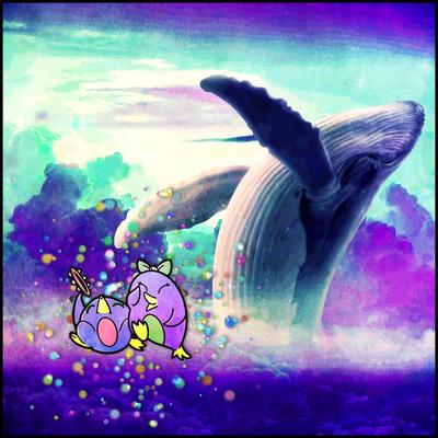 Starlight Drifter vs. the Cosmic Whale By Iridescent Space Penguin's cover