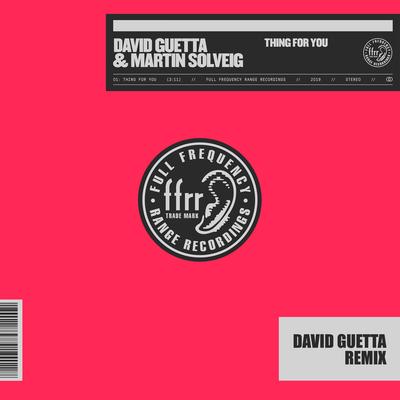 Thing For You (David Guetta Remix)'s cover