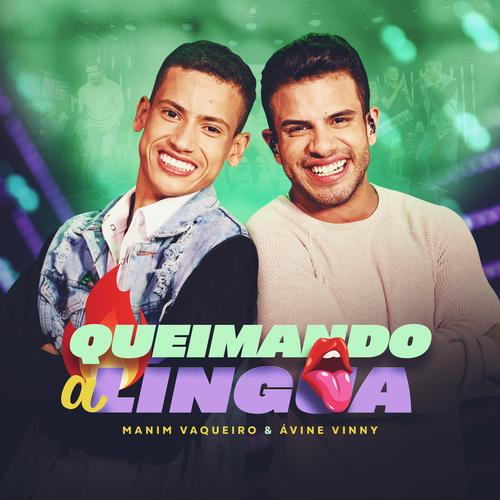 Queimando a Lingua (Ao Vivo)'s cover