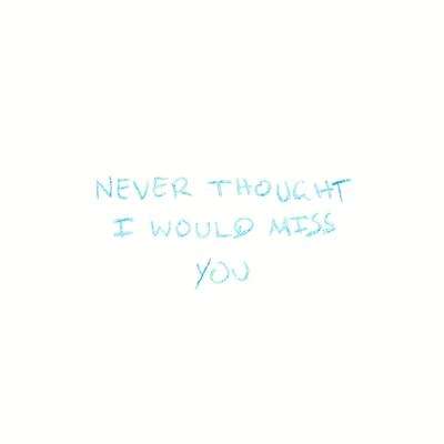 Never Thought I Would Miss You By Katy Denney's cover