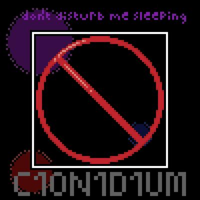 Dont disturb me sleeping's cover