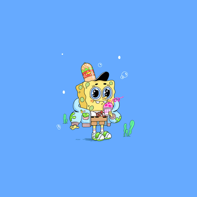 SPONGEBOB SONG (REMIX) By Keiron Raven, Kids Music Now, Trap Music Now's cover