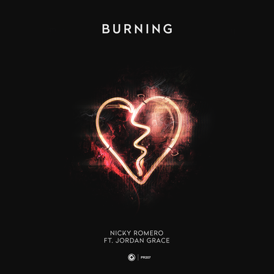 Burning By Nicky Romero's cover