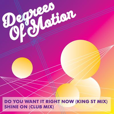 Do You Want It Right Now (King Street Mix) By Degrees Of Motion's cover