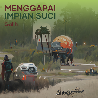 Menggapai Impian Suci (Live)'s cover