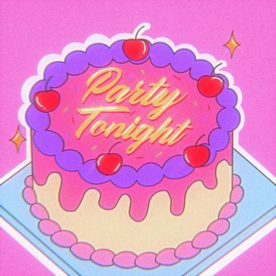Party Tonight By Lydia Ganada, Aleebi's cover