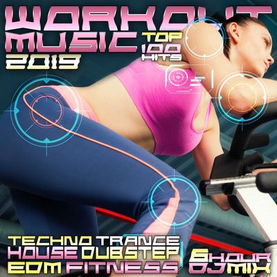 Workout Music 2019 Top 100 Hits Techno Trance House Dubstep EDM Fitness 6 Hr DJ Mix's cover