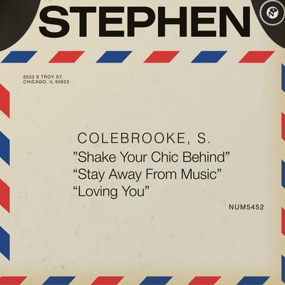 Stephen Colebrooke's cover