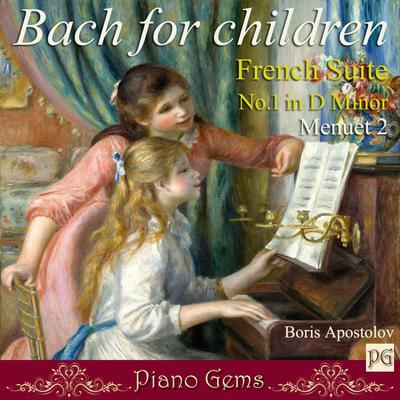 Bach, French Suite No.1 in D Minor, Menuet2's cover