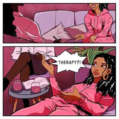 THERAPY By Jaz Karis's cover