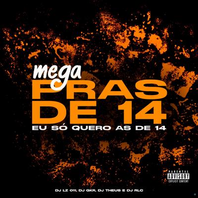 Mega Pras de 14: Eu Só Quero as de 14 (feat. DJ GKR, DJ THEUS & DJ RLC) (feat. DJ GKR, DJ THEUS & DJ RLC) By DJ LZ 011, DJ GKR, DJ THEUS, DJ RLC's cover