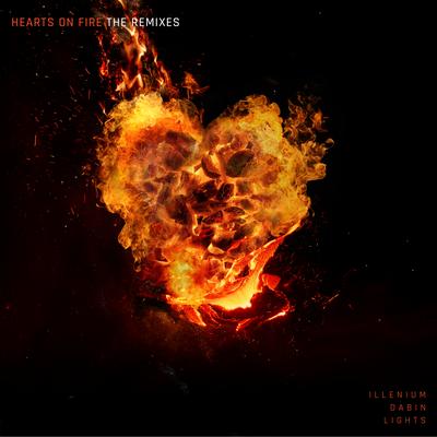 Hearts on Fire (The Remixes)'s cover
