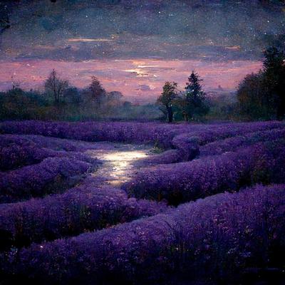 lavender nights By steenhoff's cover