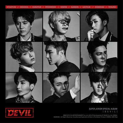 DEVIL - SUPER JUNIOR SPECIAL ALBUM's cover