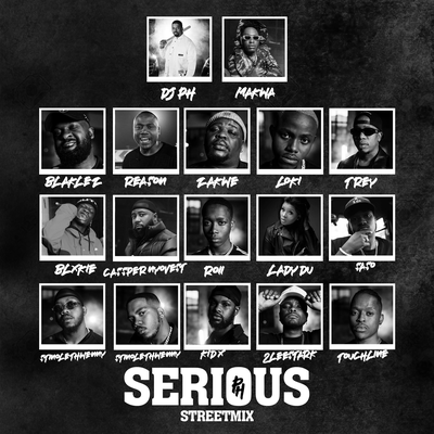 Serious ((Street Remix)) By Cassper Nyovest, Lady Du, Touchline, DJ pH, 2Lee Stark, Blaklez, Blxckie, Kid X, Loki., Makwa, Reason, Roii, Saso, Stino Le Thwenny, Trevor, Zakwe's cover