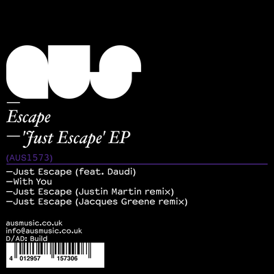 Just Escape (Justin Martin Remix) By Escape's cover