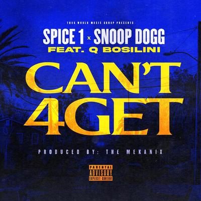 Can't 4get (feat. Q Bosilini) By Spice 1, Snoop Dogg's cover