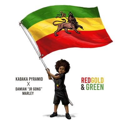 Red Gold and Green By Kabaka Pyramid, Damian Marley's cover