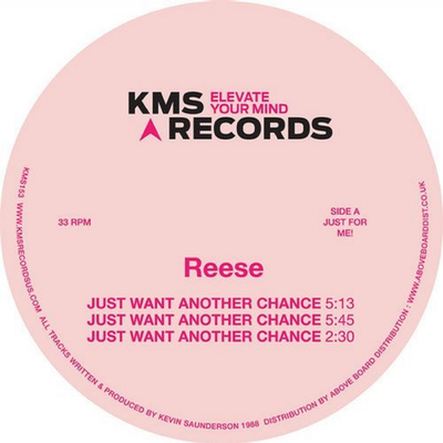 Just Want Another Chance (Original Mix) By Reese, Kevin Saunderson's cover