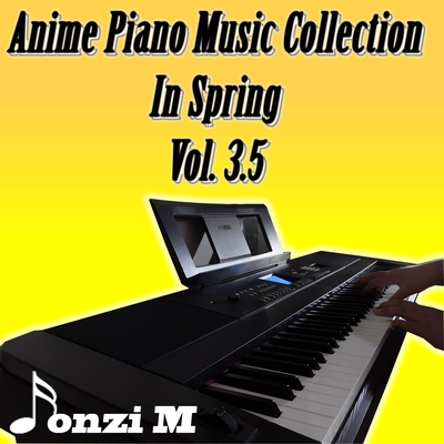 Anime Piano Music Collection in Spring, Vol. 3.5's cover