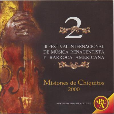 III Festival de Música Barroca "Misiones de Chiquitos" Vol. 2's cover