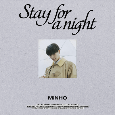 Stay for a night By MINHO's cover