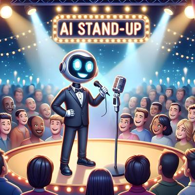 AI Comedian Attempts Stand Up Comedy's cover