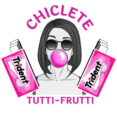 Chiclete Tutti Frutti Trident's cover