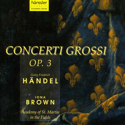 Händel: Concerti grossi, Op. 3's cover