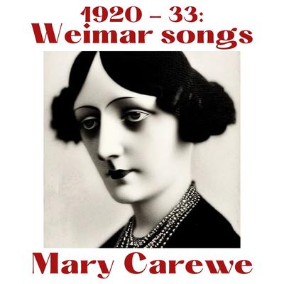 Mary Carewe's cover