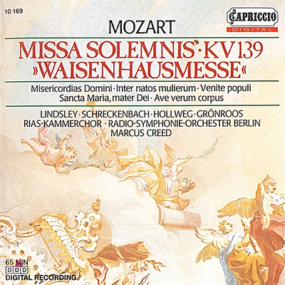 Mozart: Missa Solemnis, K. 139, "Waisenhausmesse"'s cover
