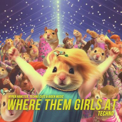 Where Them Girls At (Hypertechno) By Hyper Hamster, Techno Cats, Aiden Music's cover