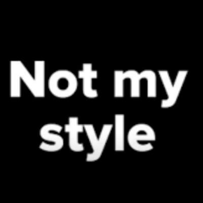 Not My Style (reworked) By DJ Sandrinho's cover