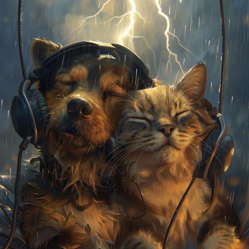 Pets Calm Thunder Official TikTok Music - Sleepy Pets-Alois-The One ...