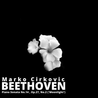 Piano Sonata No.14 in C sharp minor Op.27 No.2 -"Moonlight": 1. Adagio sostenuto By Marko Cirkovic, Ludwig Van Beethoven's cover