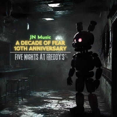 Five Nights at Freddy's A Decade of Fear 10th Anniversary's cover