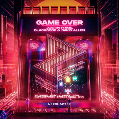 Game Over By Justin Prime, Blackcode, David Allen's cover