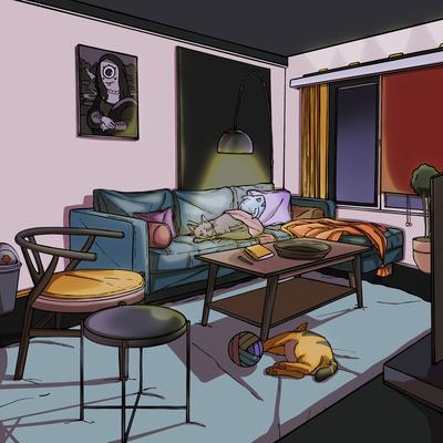 living room By Wolf Schranze's cover