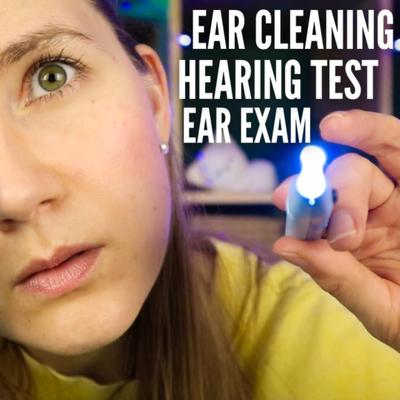 ASMR Deep Ear Cleaning, Ear Exam And Hearing Test's cover