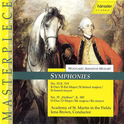 Mozart: Symphonies Nos. 33 and 35, "Haffner"'s cover