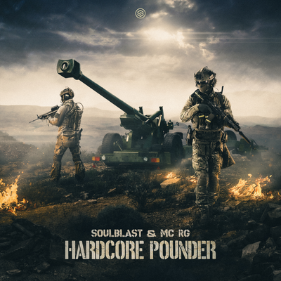 Hardcore Pounder By Soulblast, Mc RG's cover