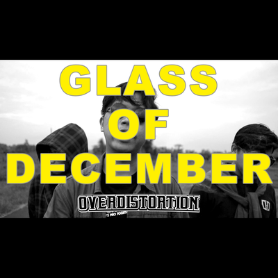Glass of December's cover
